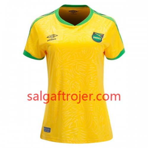 Jamaica Fodboldtrøjer Hjemmebanesæt Kvindernes VM 2019 Kort ærmer Jamaica Fodboldtrøjer Hjemmebanesæt Kvindernes VM 2019 Kort ærmer